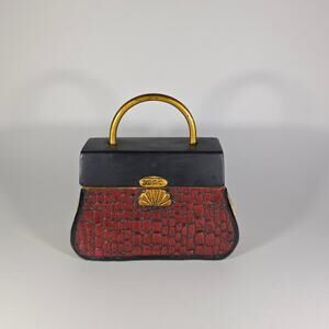 2004 Orion’s Ceramic Handbag Trinket Box Keepsake